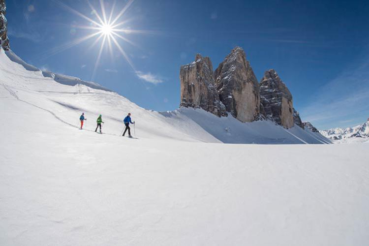 Escursioni con le ciaspole – Le Tre Cime