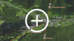 Grödnertal Map Grödnertal Map