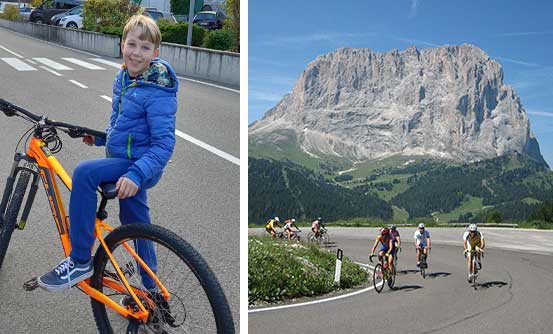 Bici da corsa - Vacanza sulle due ruote in Val Gardena