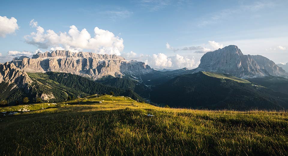 Langkofelgruppe und Cirspitzen